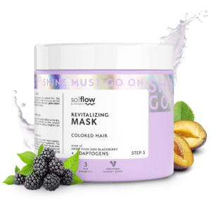 Revitalizing mask for colored hair